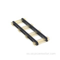 Encabezado de pin de 2.0 mm dual fila recta